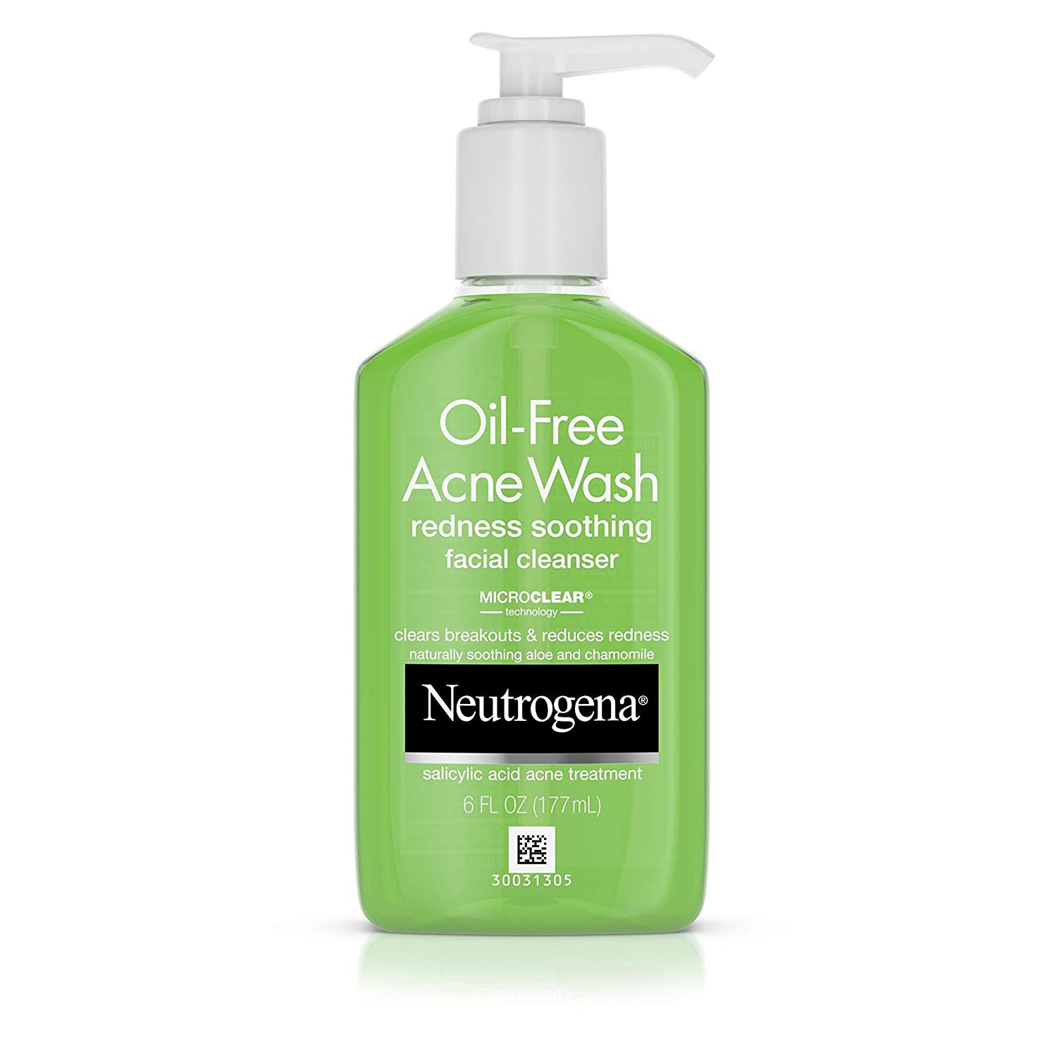 Neutrogena Oil-Free Acne Wash Redness Soothing Cream Cleanser