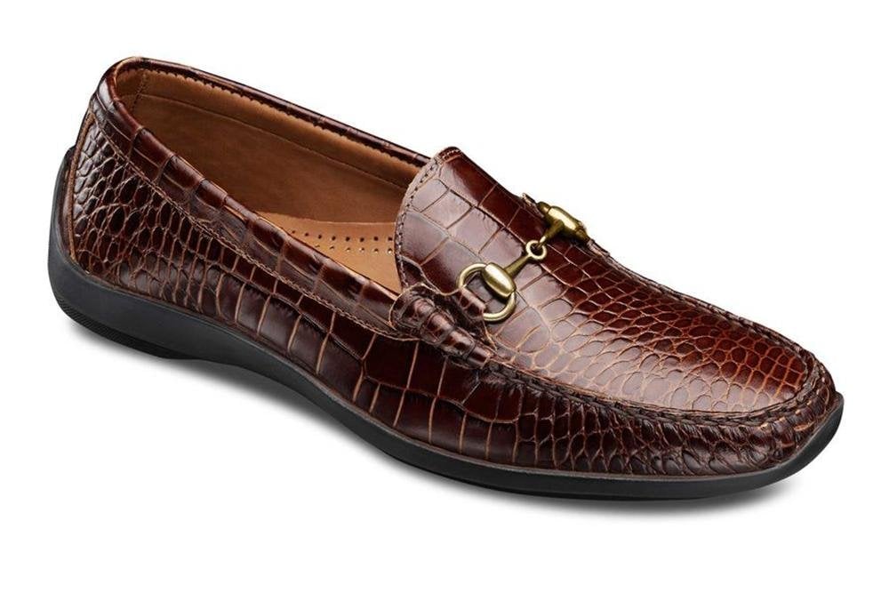 60% OFF ALLEN EDMONDS GRAND CAYMAN CROC MOCCASIN