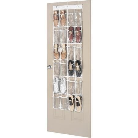 USE BACK-OF-DOOR SHOE ORGANIZERS FOR MORE THAN SHOES