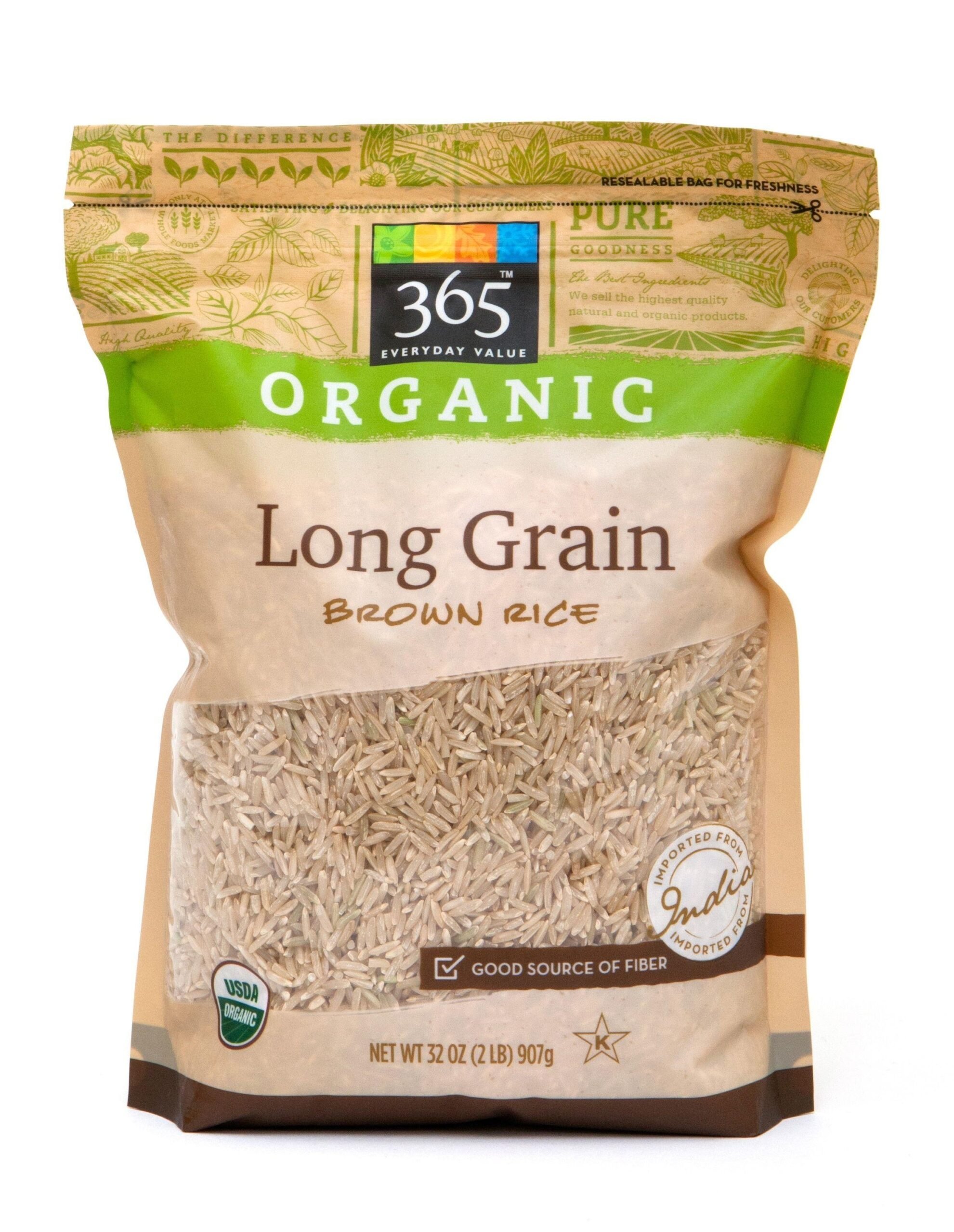 CHEAPER AT WHOLE FOODS: LONG-GRAIN BROWN RICE