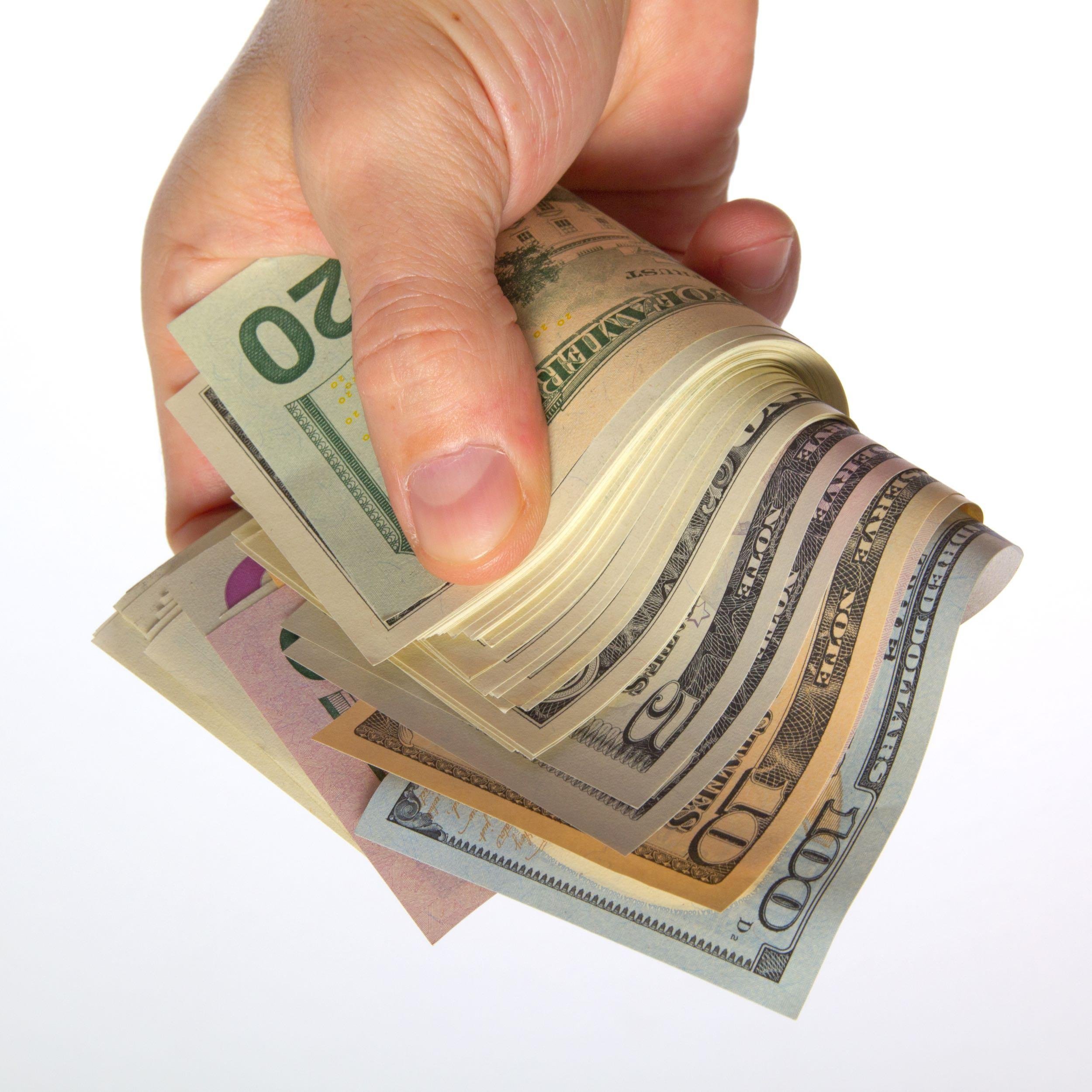 HAVE CASH ON HAND