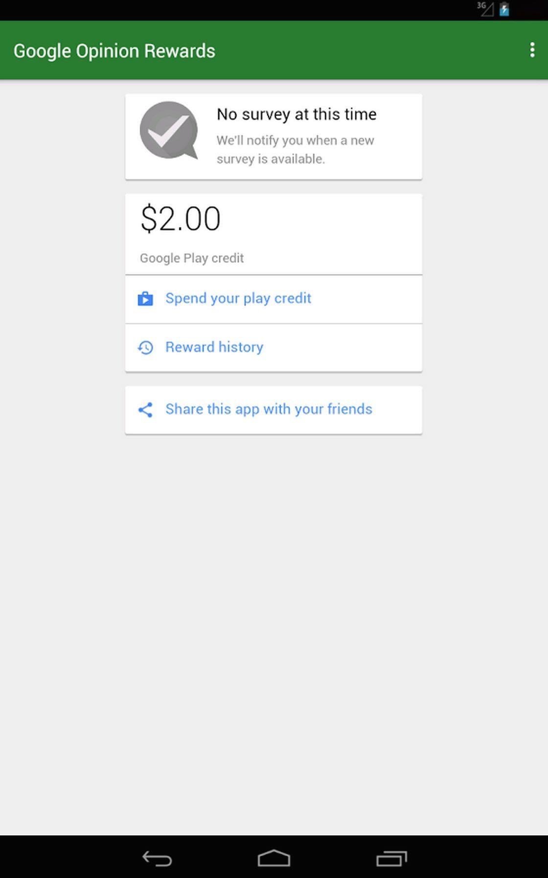 OPINION REWARDS (ANDROID)
