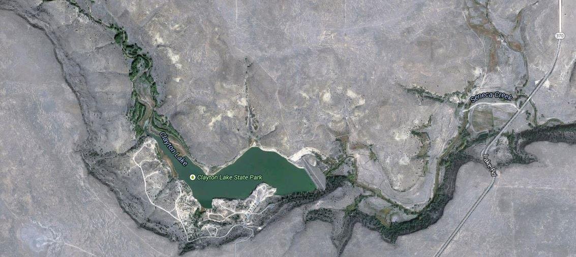 CLAYTON LAKE STATE PARK, NEW MEXICO