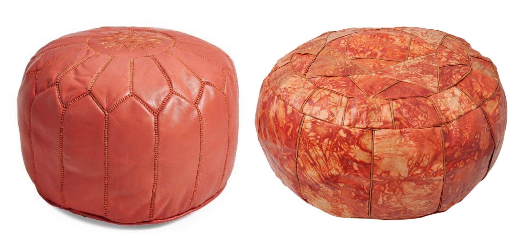 ORANGE POUF
