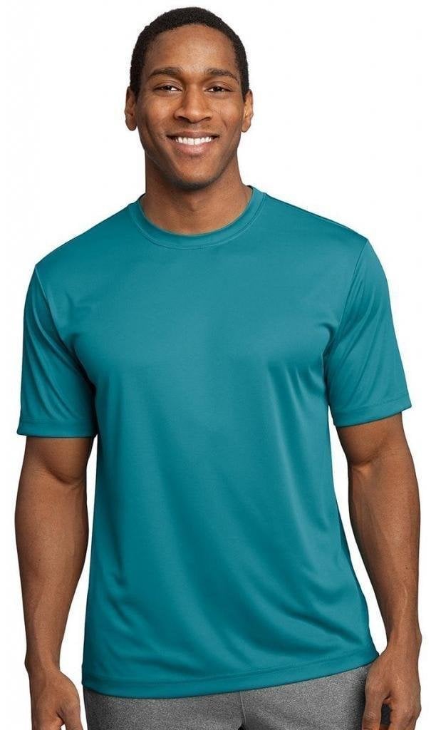 SPORT-TEK MEN'S LIGHTWEIGHT SWEAT CONTROLS T-SHIRT