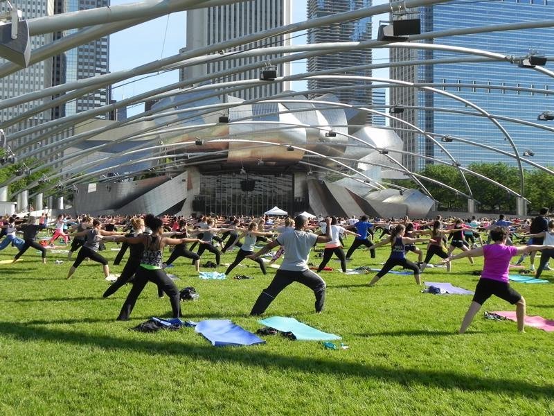 YOGA IN THE PARK