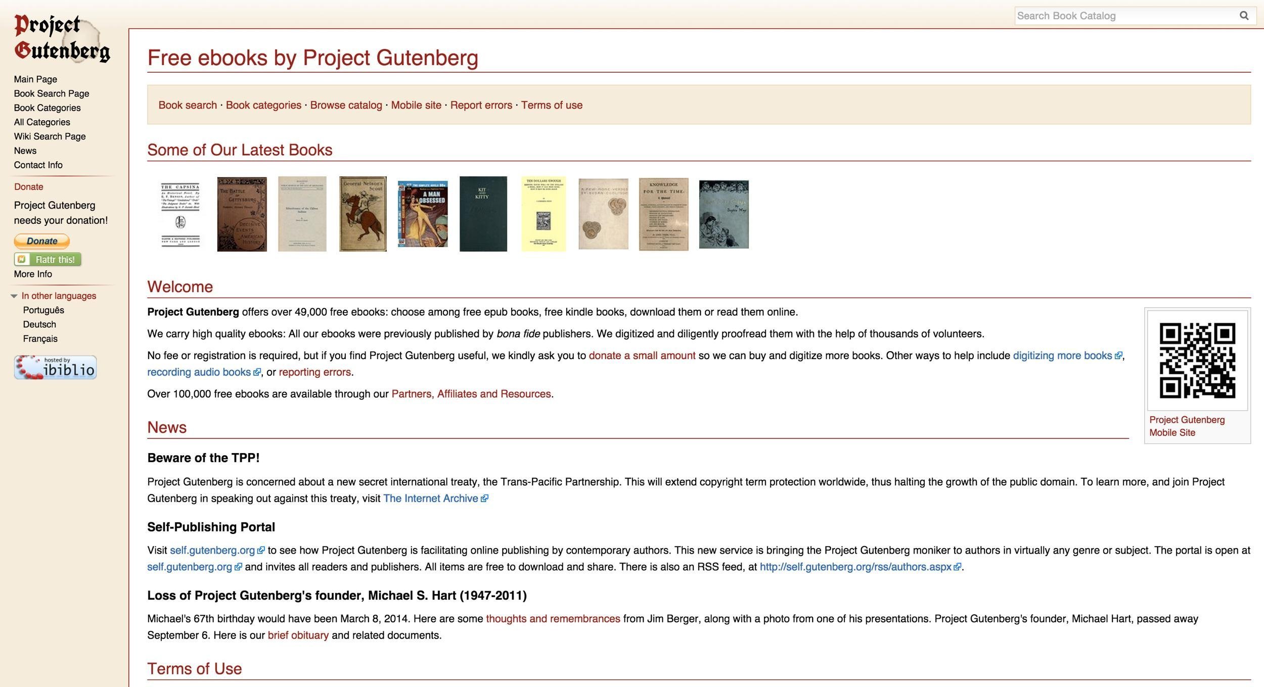 PROJECT GUTENBERG