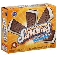 BEST BUDGET ICE CREAM SANDWICH: KROGER SAMMIES (31 CENTS)