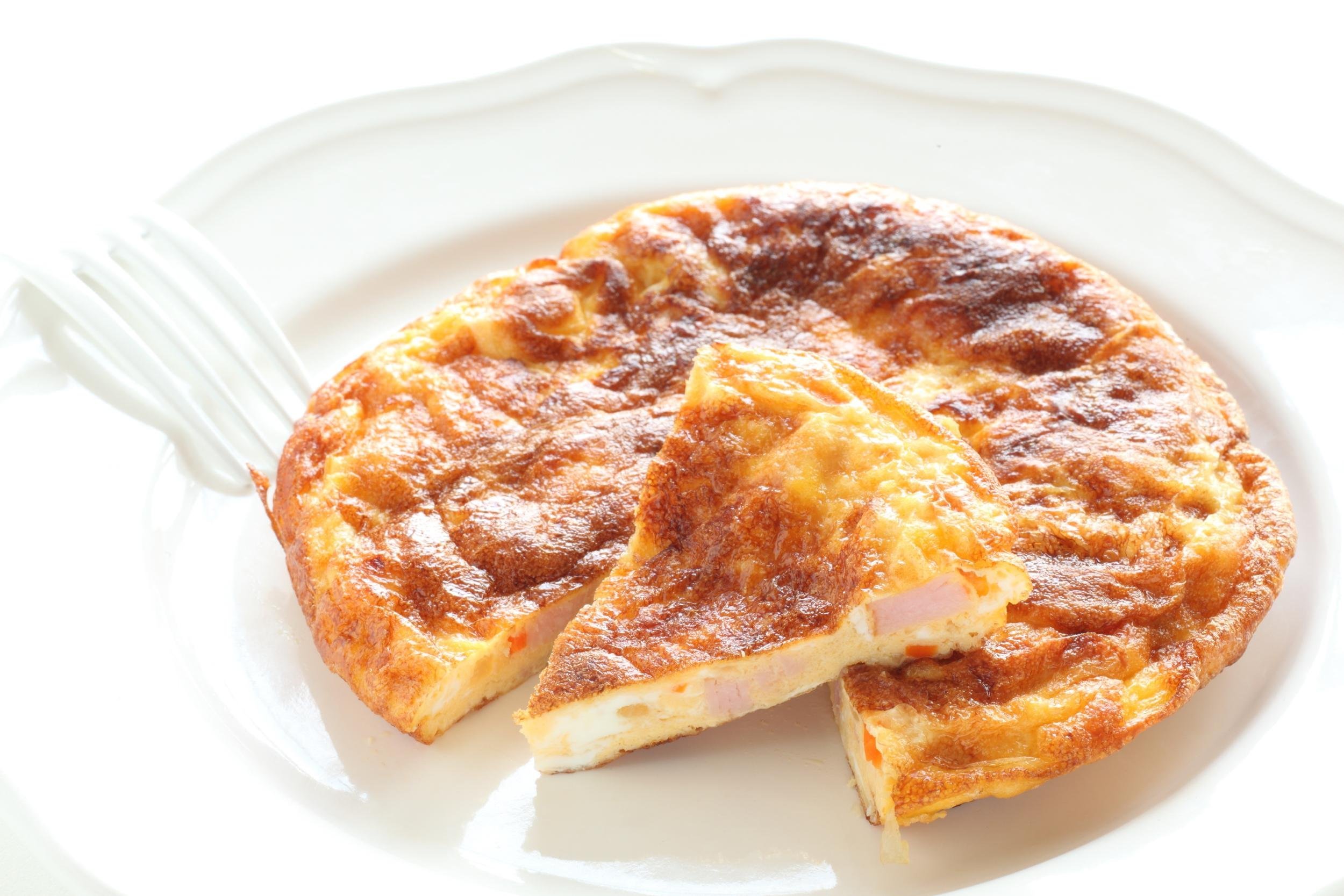 HAM AND CHEESE FRITTATA