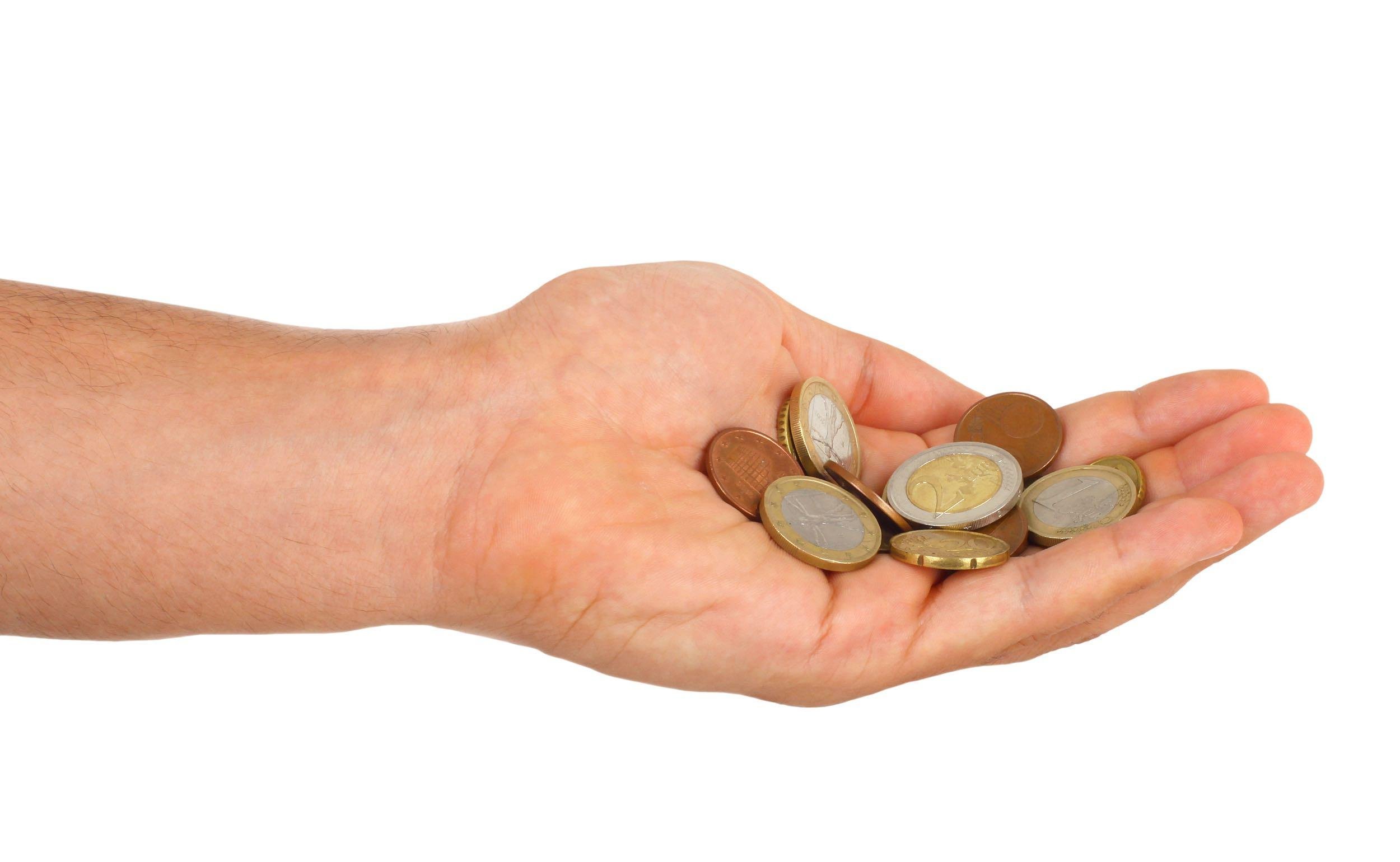 BRING SMALL BILLS