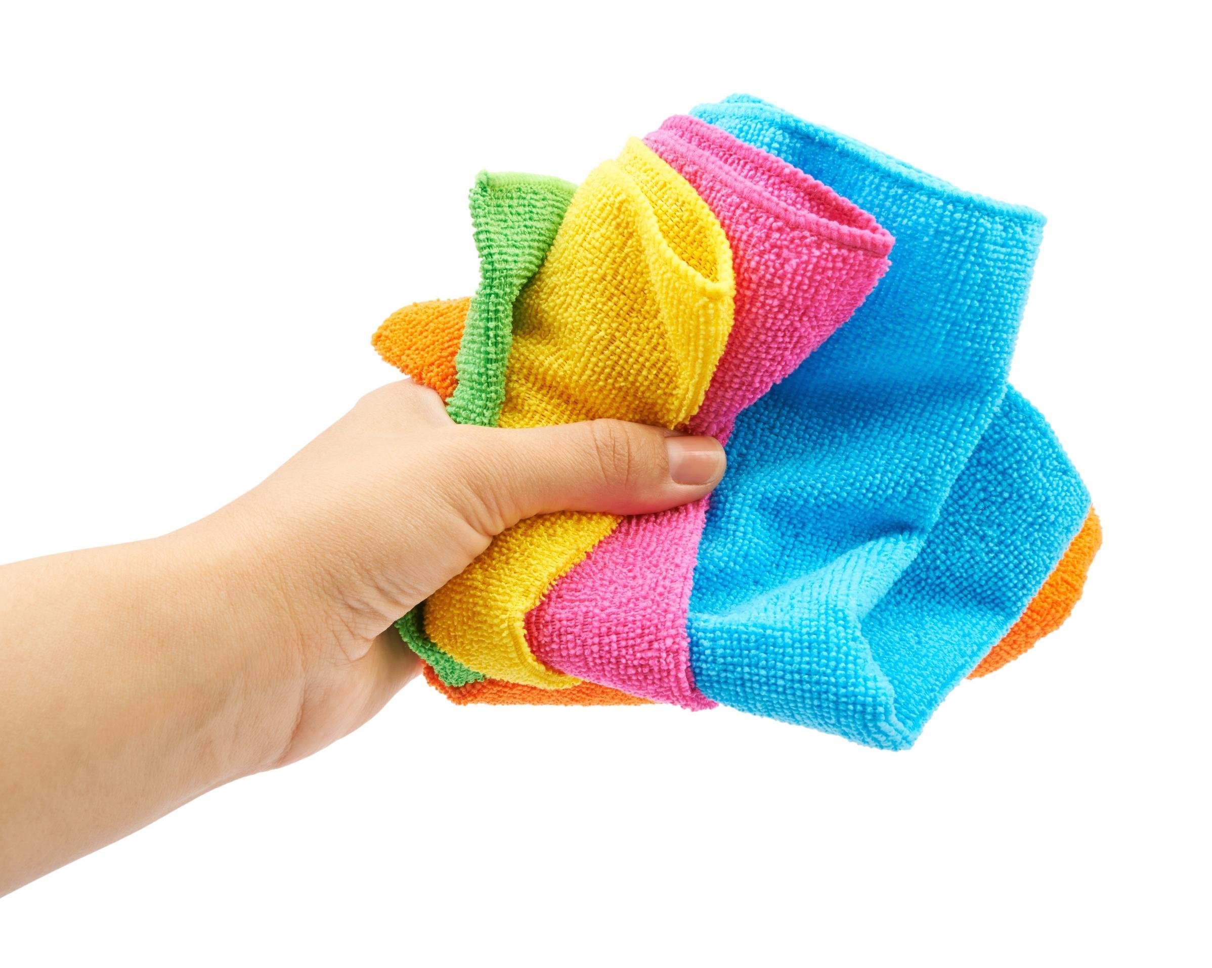FABRIC NAPKINS AND CLEANING CLOTHS