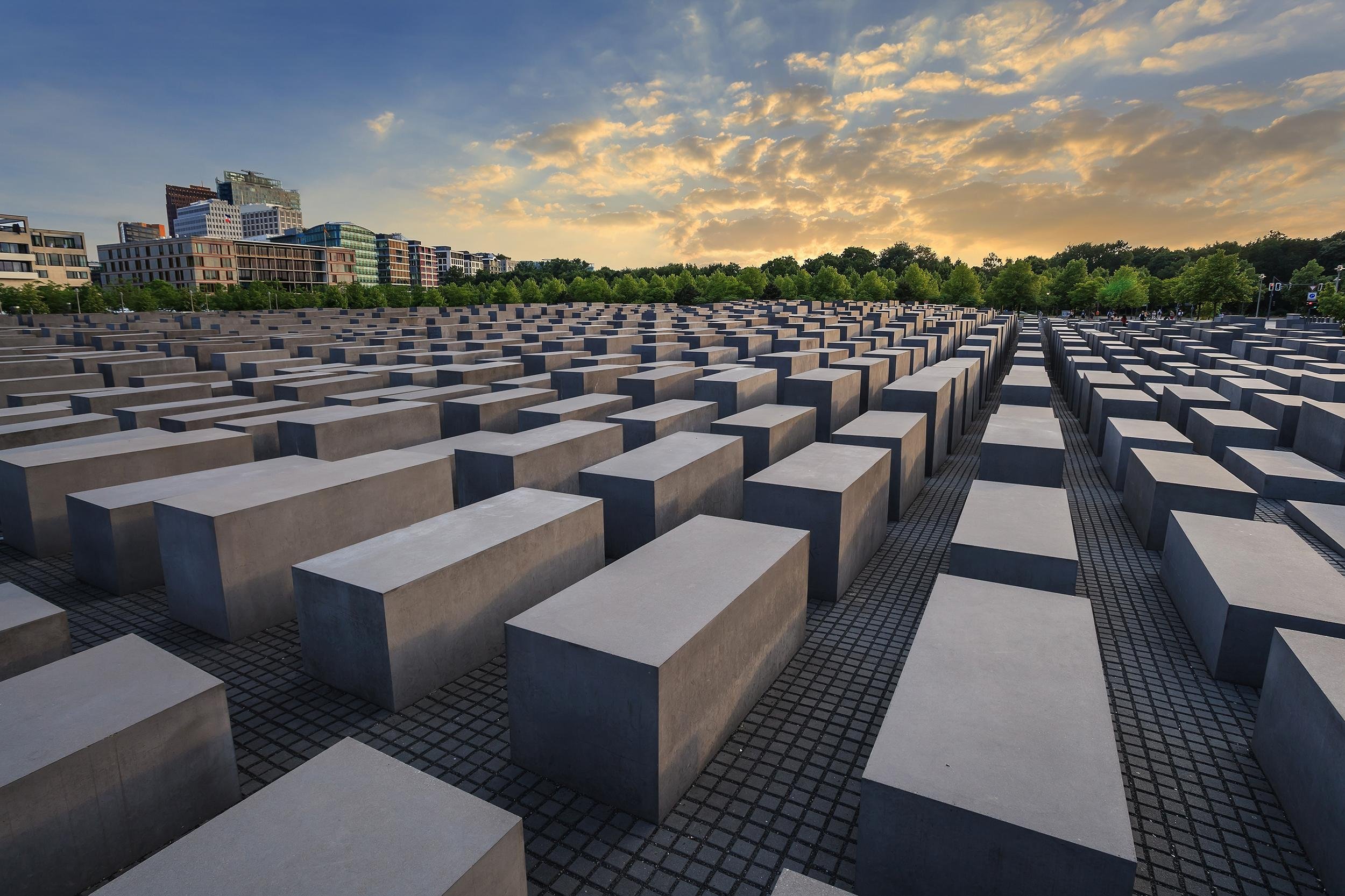 PAY RESPECTS AT HOLOCAUST MEMORIALS