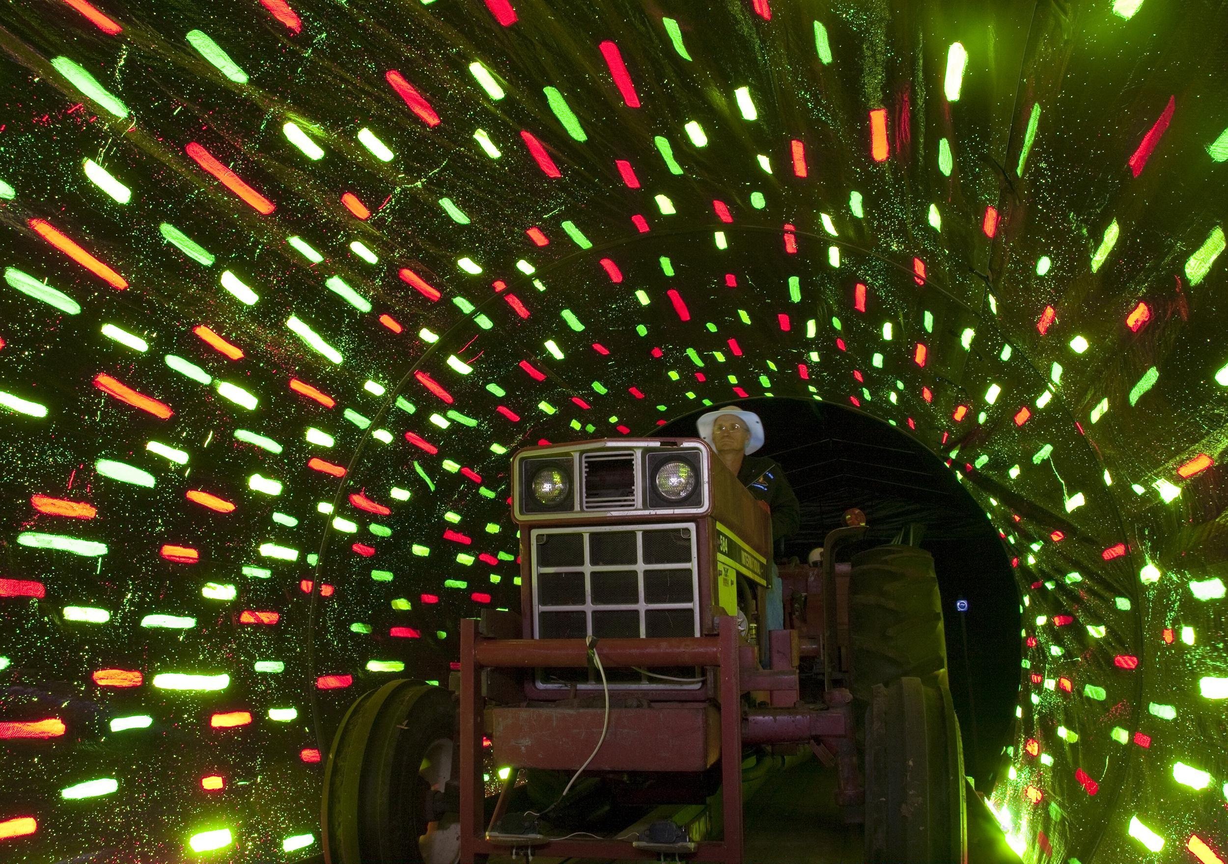 GO ON A HAUNTED HAYRIDE