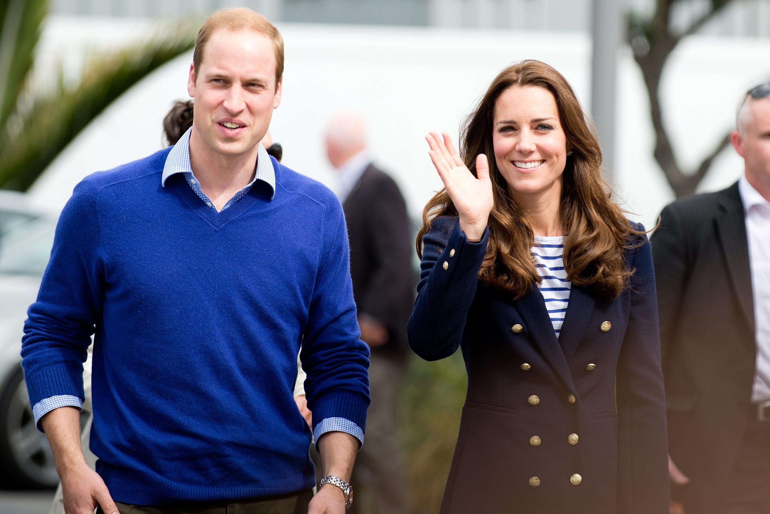 THE DUCHESS OF CAMBRIDGE, KATE MIDDLETON, AND PRINCE WILLIAM