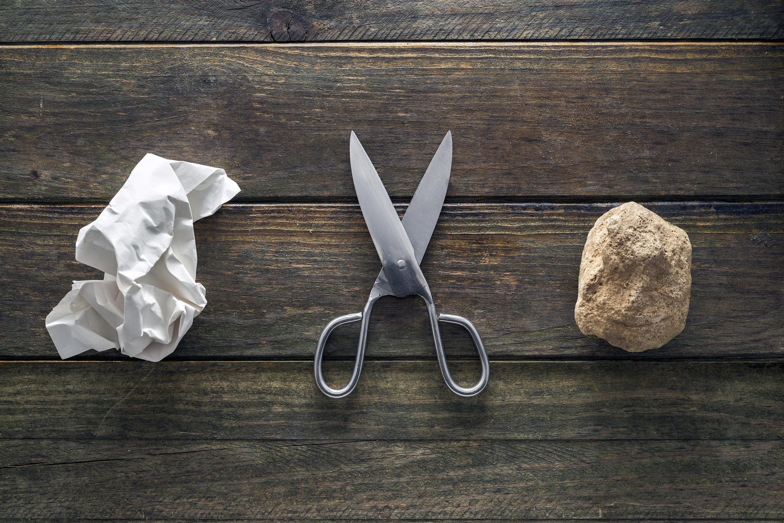 ROCK, PAPER, SCISSORS