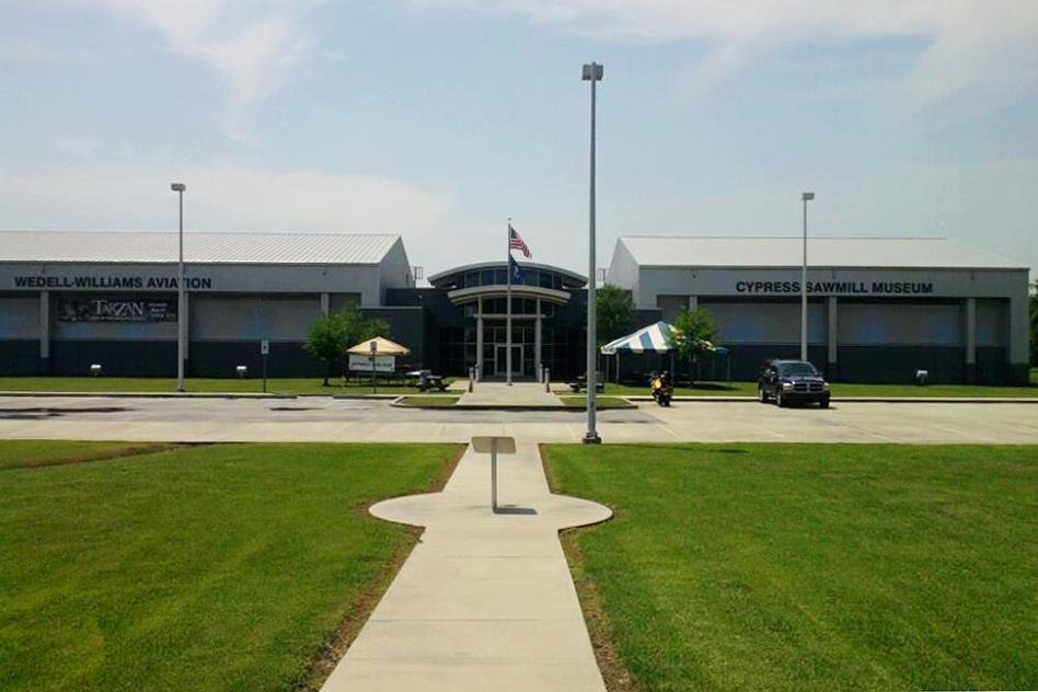 LOUISIANA: CYPRESS SAWMILL COLLECTION AND WEDELL-WILLIAMS AVIATION MUSEUM