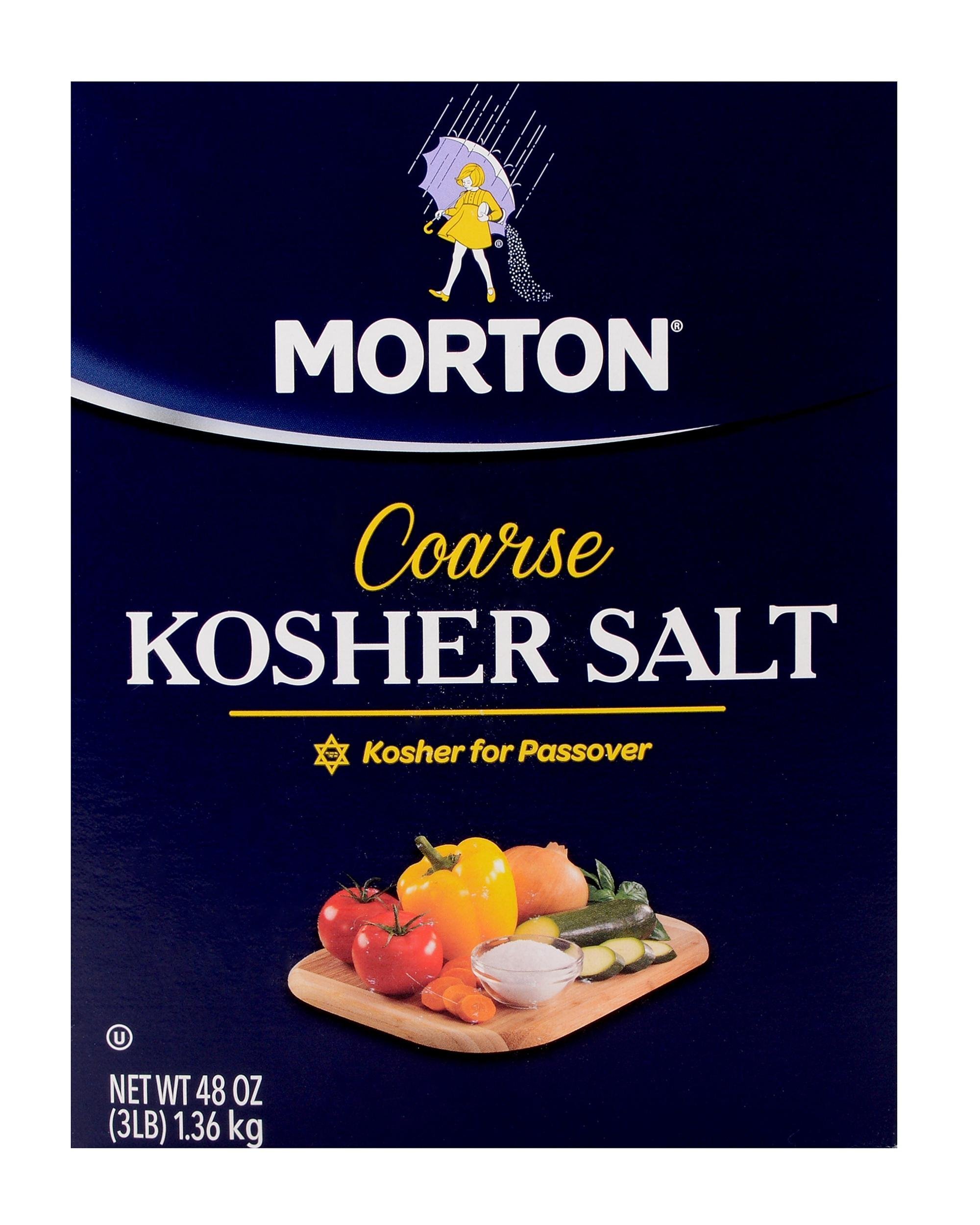 SUBSTITUTE FOR GOURMET SALT: KOSHER SALT