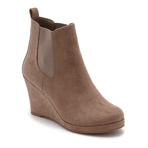 WEDGE ANKLE BOOTS FOR LESS