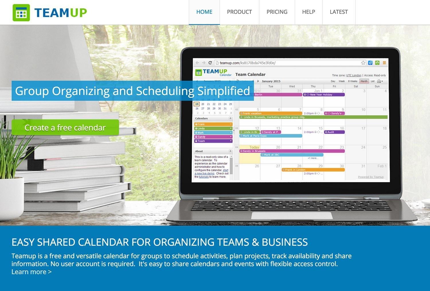 SHARE YOUR CALENDAR