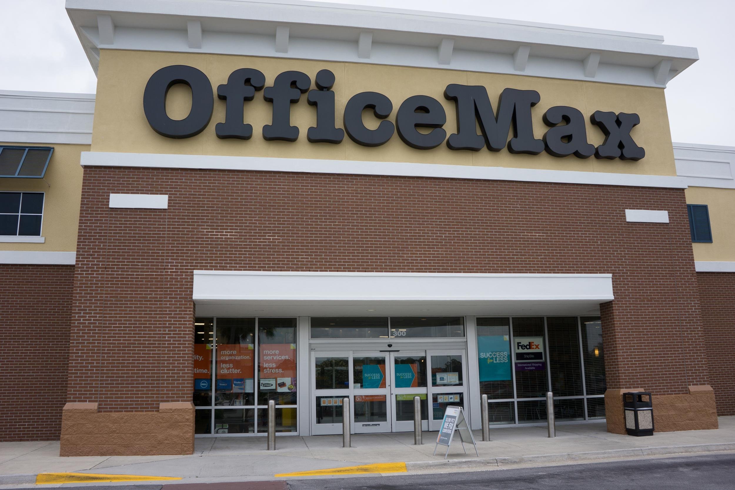 OFFICEMAX AND OFFICE DEPOT