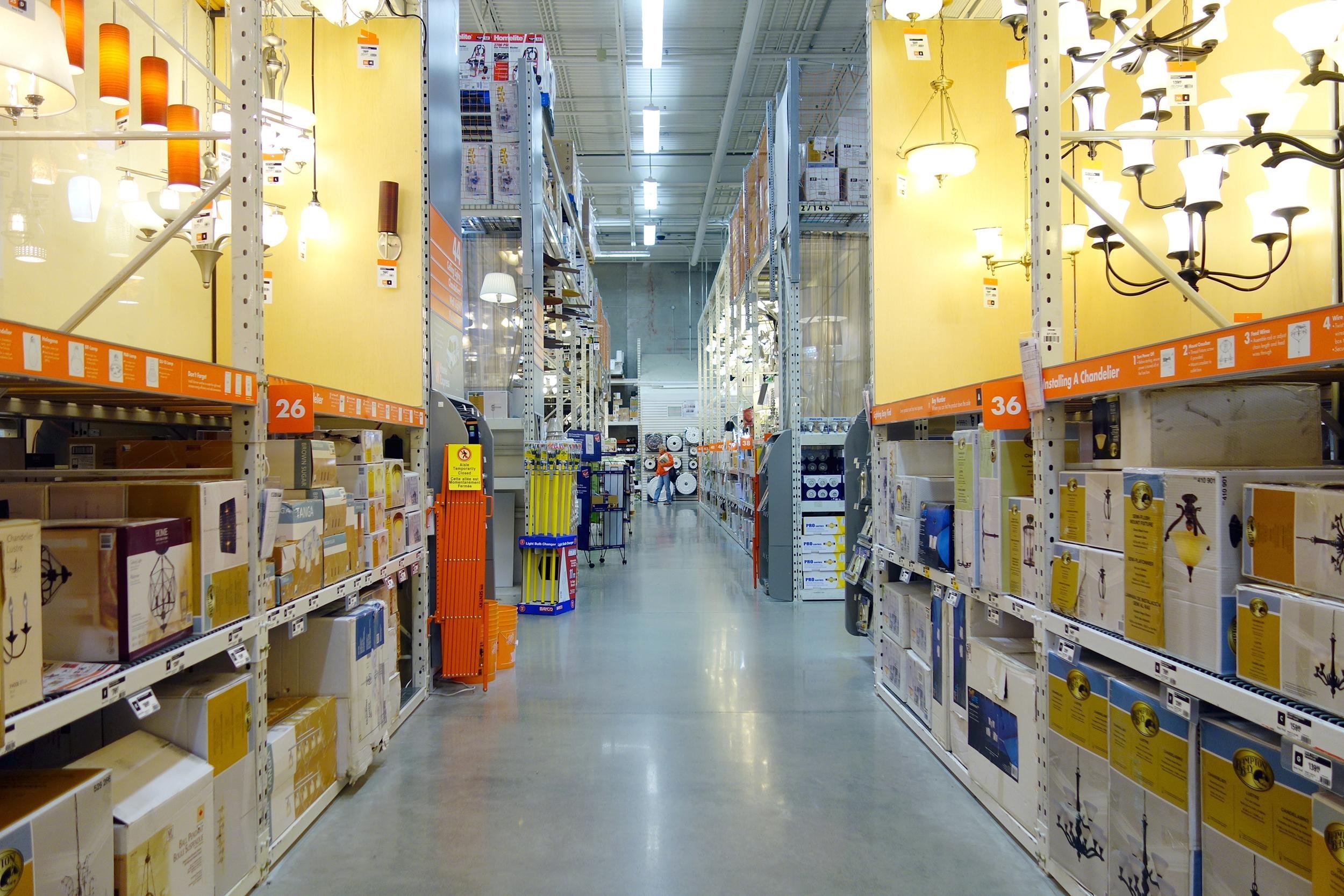 HOME DEPOT AND LOWE'S