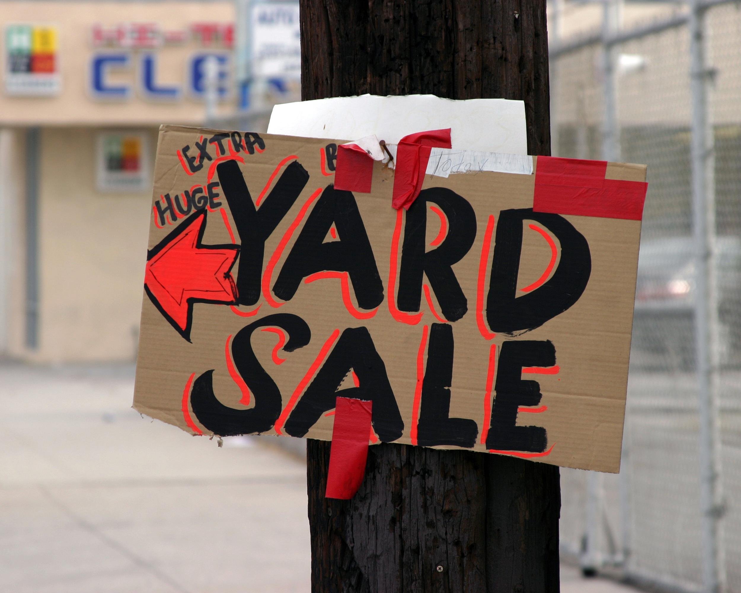 SHOP YARD SALES (ONLINE AND OFF)