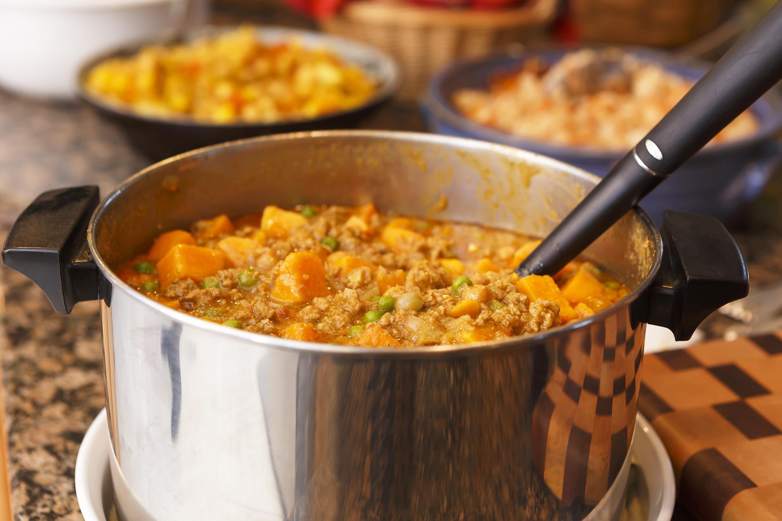 ASK GUESTS TO BRING A DISH