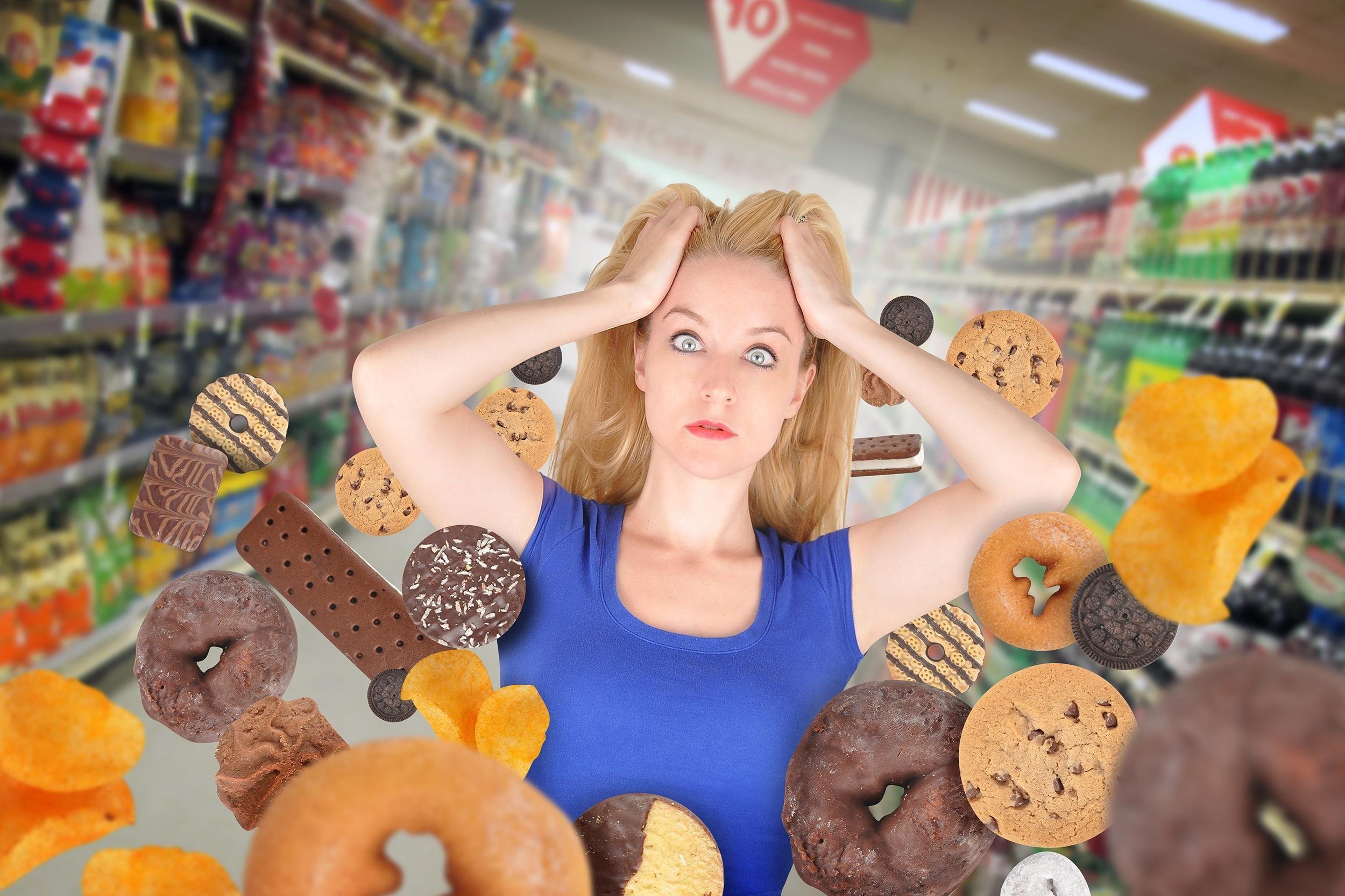 DON'T GO TO THE GROCERY STORE HUNGRY
