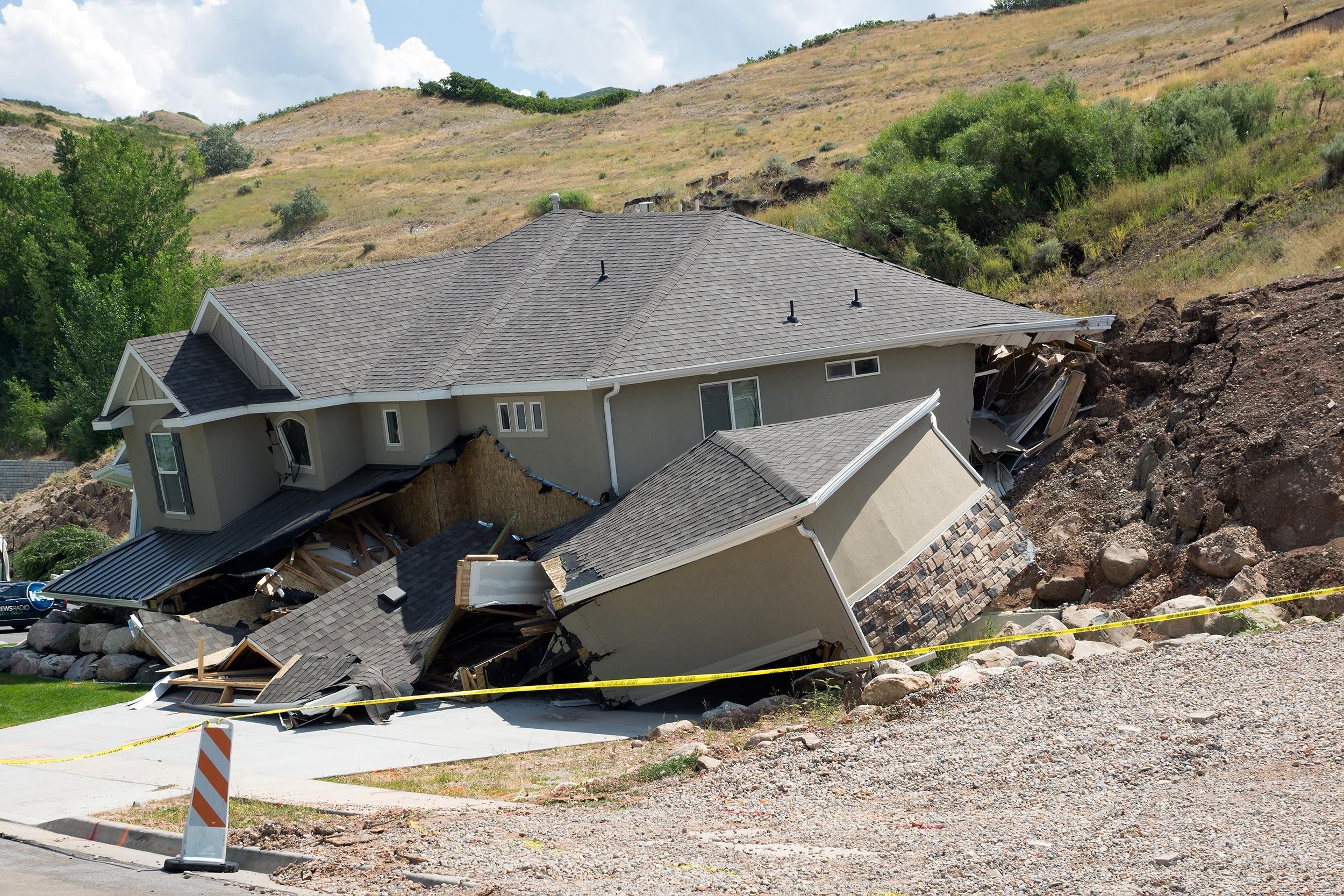 NOT COVERED: EARTHQUAKE DAMAGE