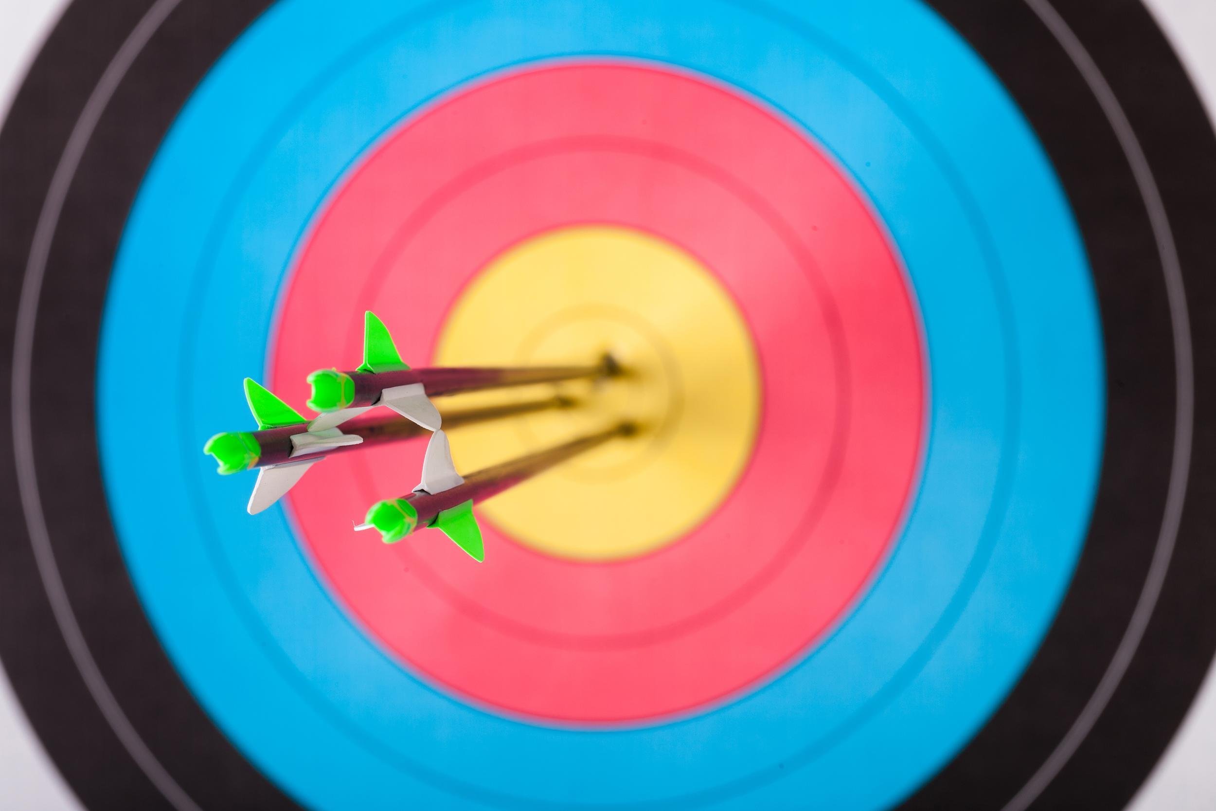 SHOOT A BOW AND ARROW