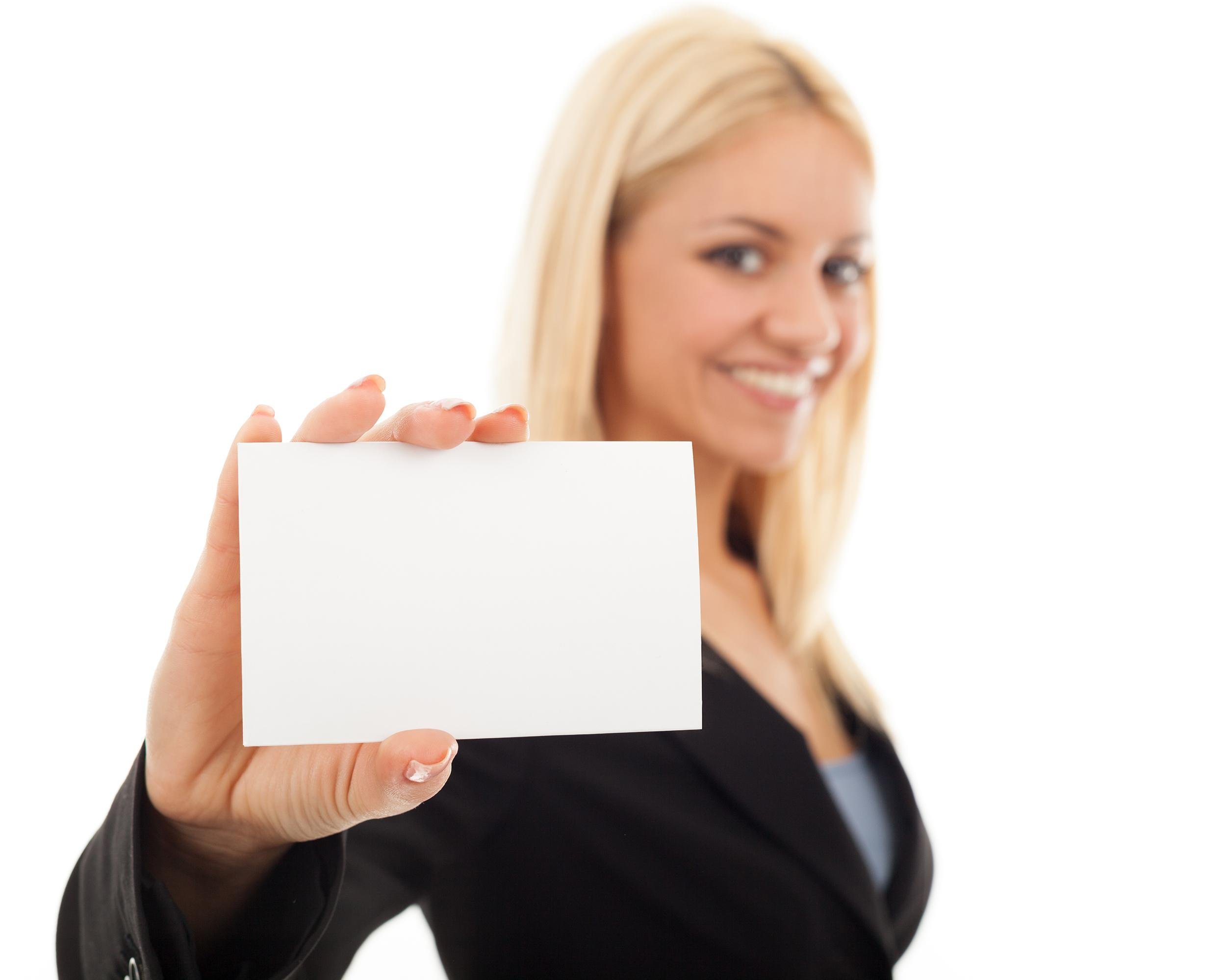 BUY ONLY A FEW BUSINESS CARDS