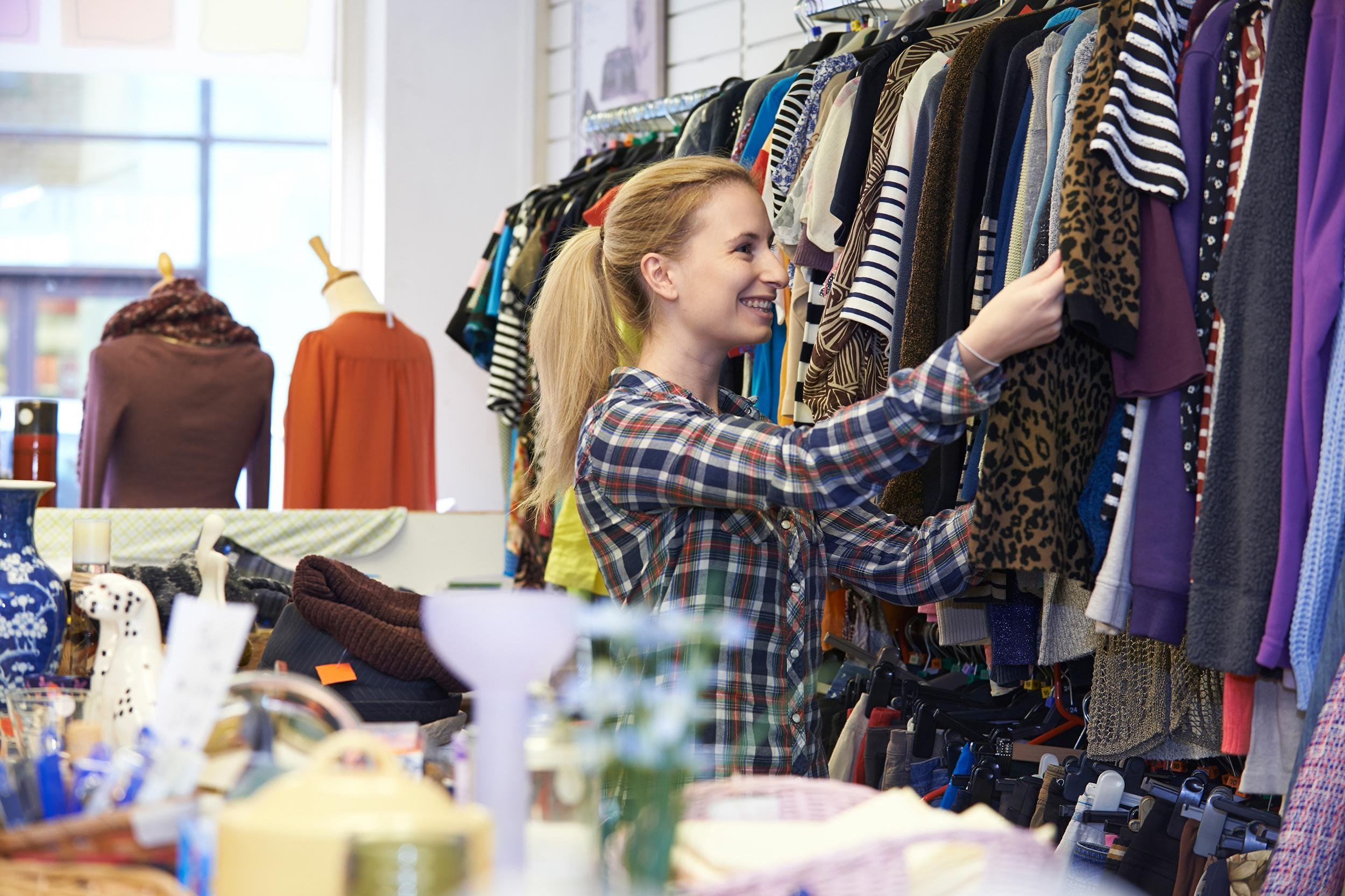 GET SUITED AT A THRIFT STORE
