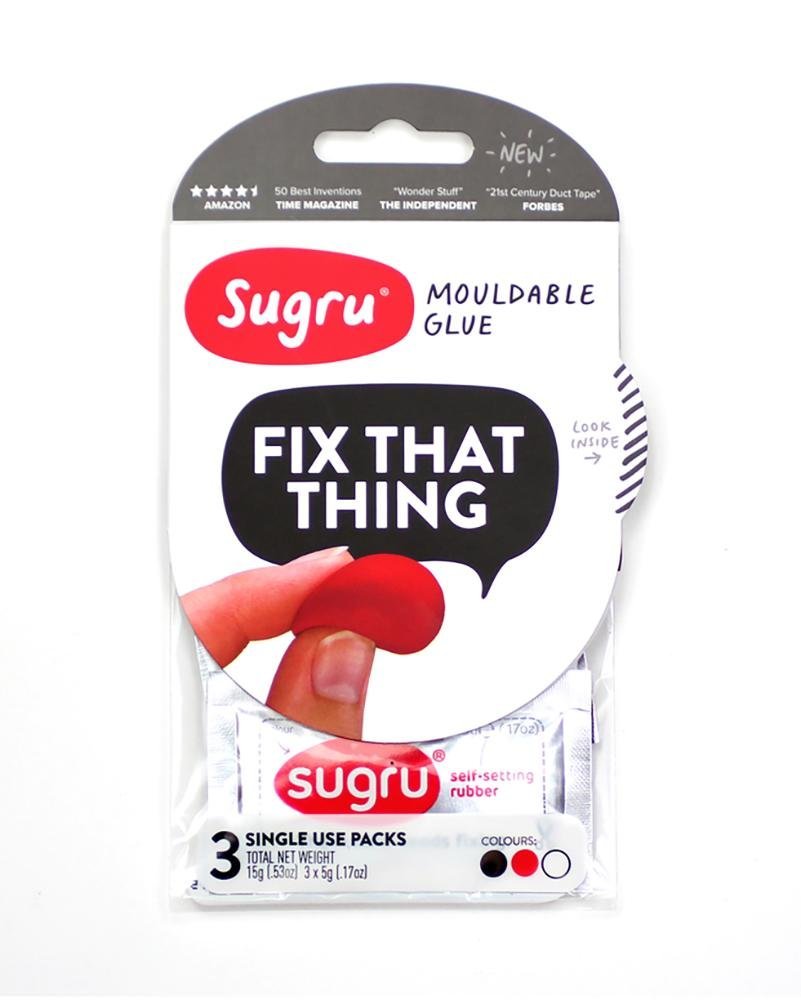 $6 FOR 3-PACK OF SUGRU MOULDABLE GLUE (50% OFF)