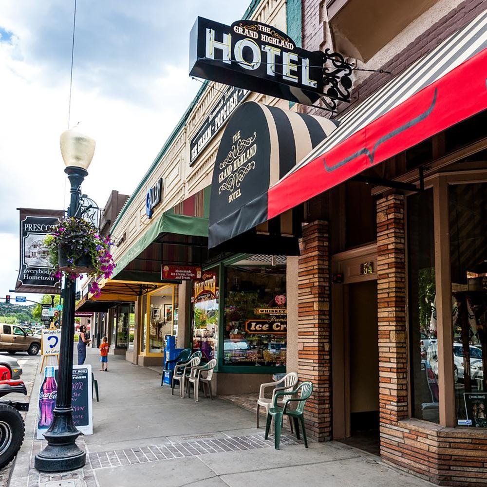 ARIZONA: GRAND HIGHLAND HOTEL, PRESCOTT