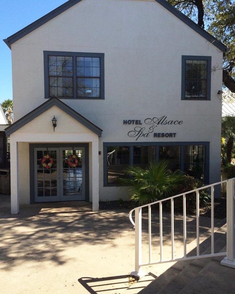 TEXAS: HOTEL ALSACE, CASTROVILLE
