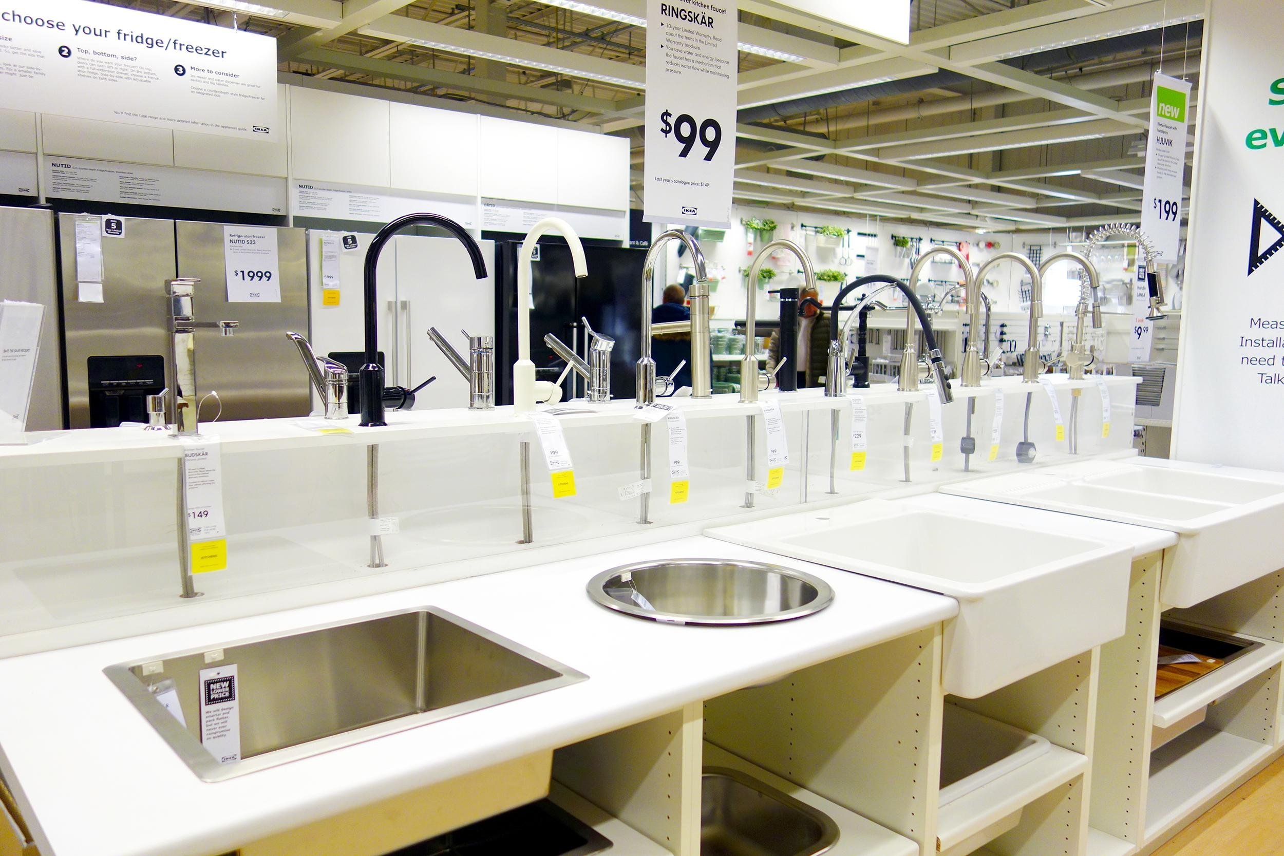 SINK MATERIALS AND COMPONENTS
