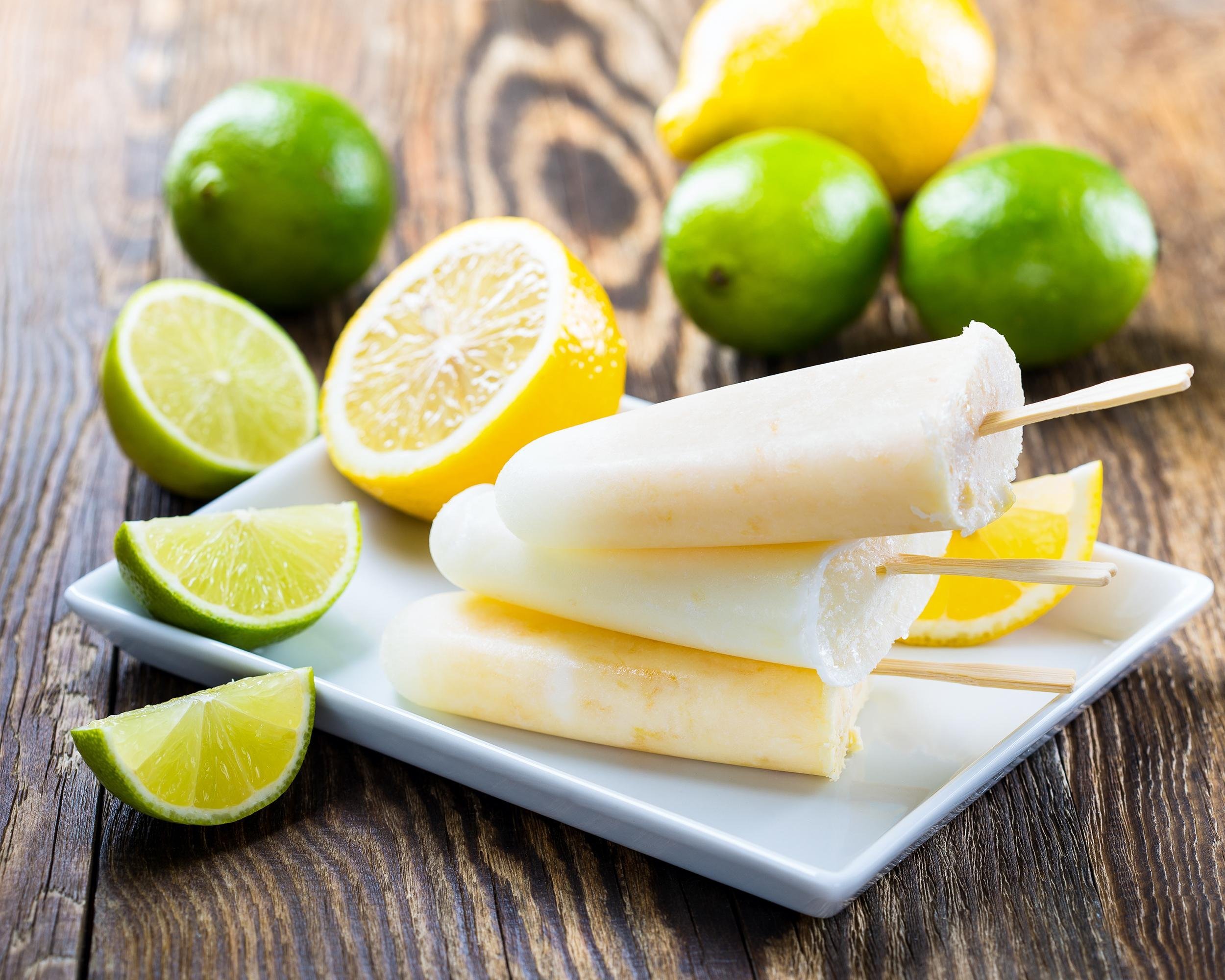 Lemonade Popsicles
