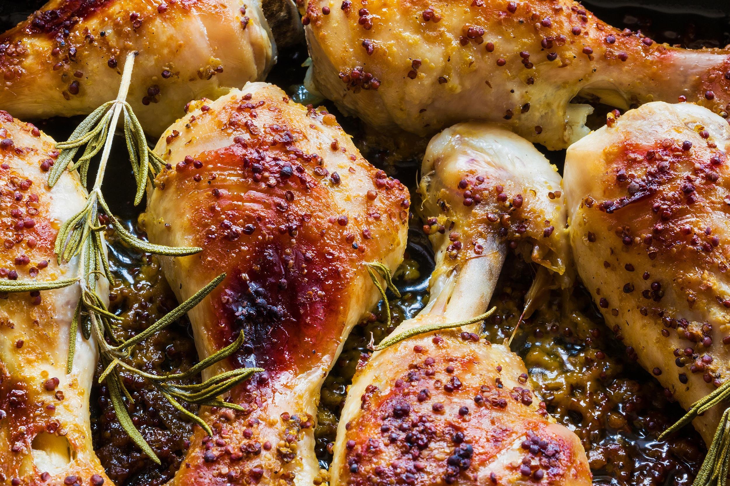 BAKED MUSTARD CHICKEN