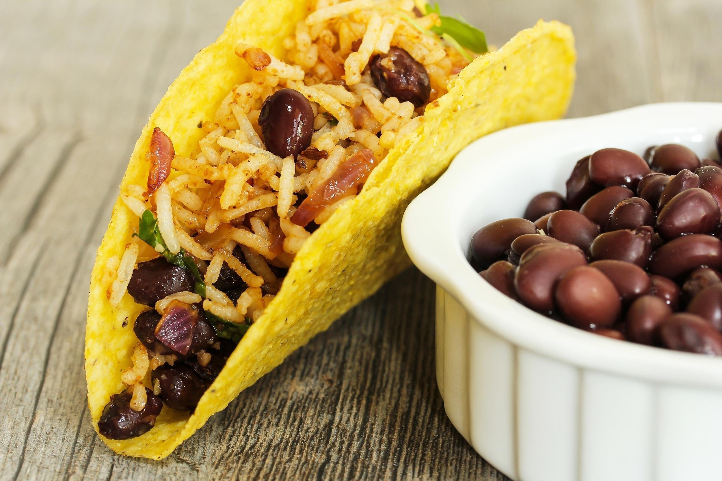 BLACK BEAN TACOS