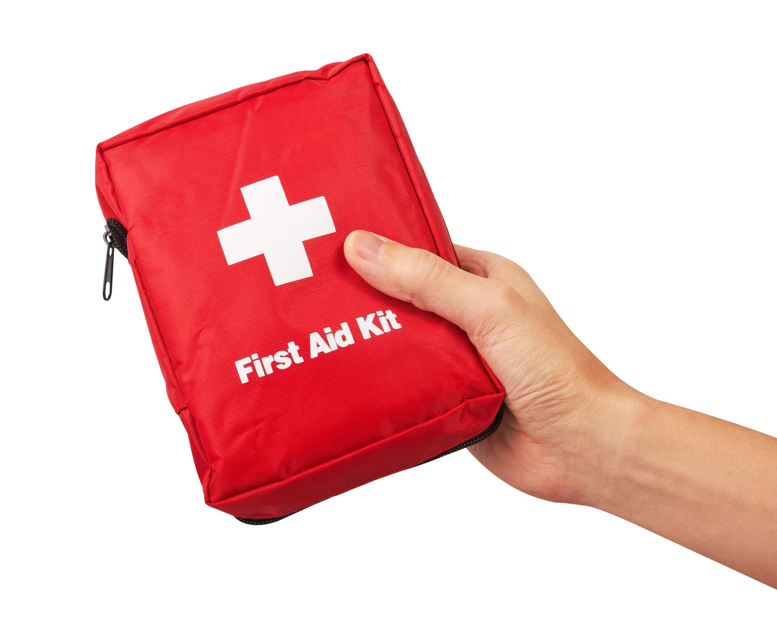 BRING A FIRST-AID KIT