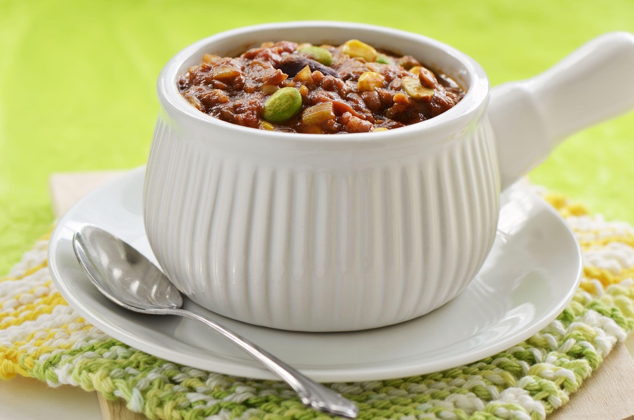 THREE-BEAN CHILI ($1.38/SERVING)