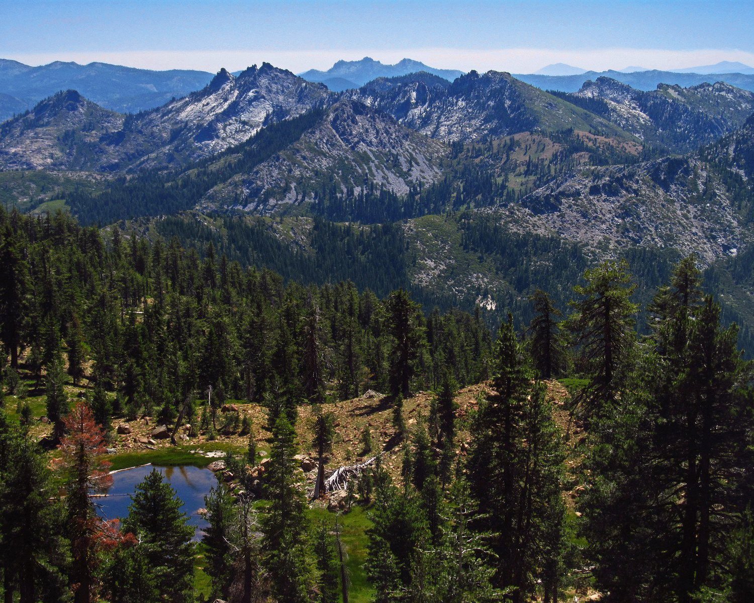 Echo Lake to Upper Velma Lake