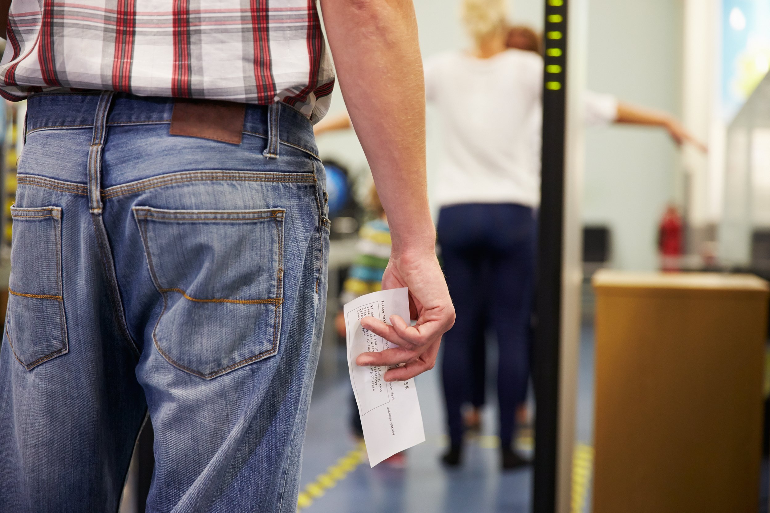Security Check At Airport
