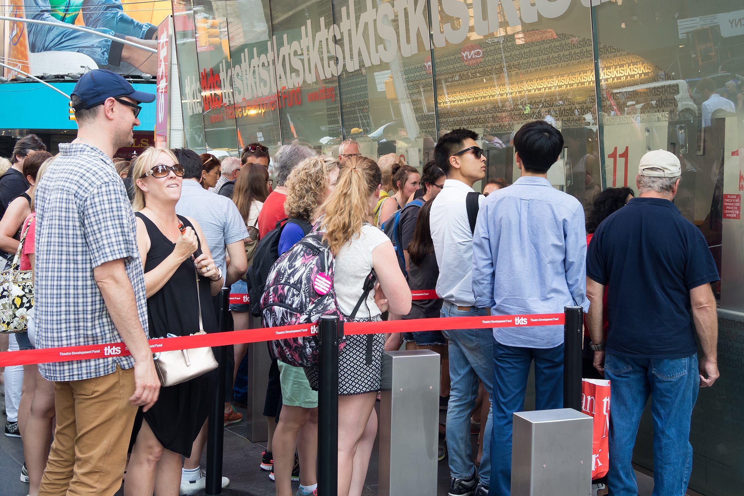 TKTS Broadway Tickets Booth