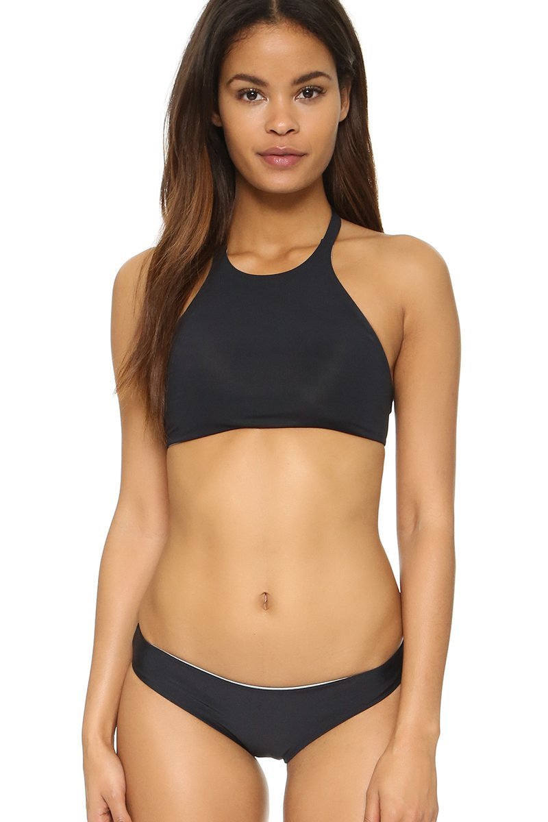 THE LOOK: HIGH-NECK BIKINI TOP