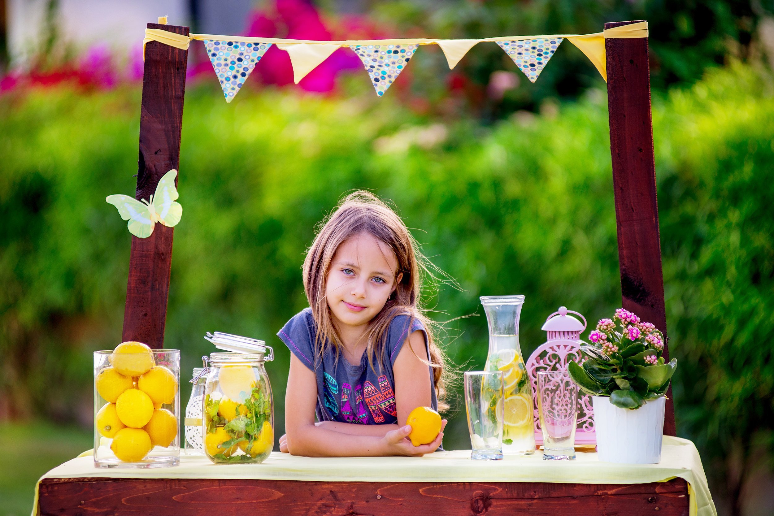 OPEN A LEMONADE STAND