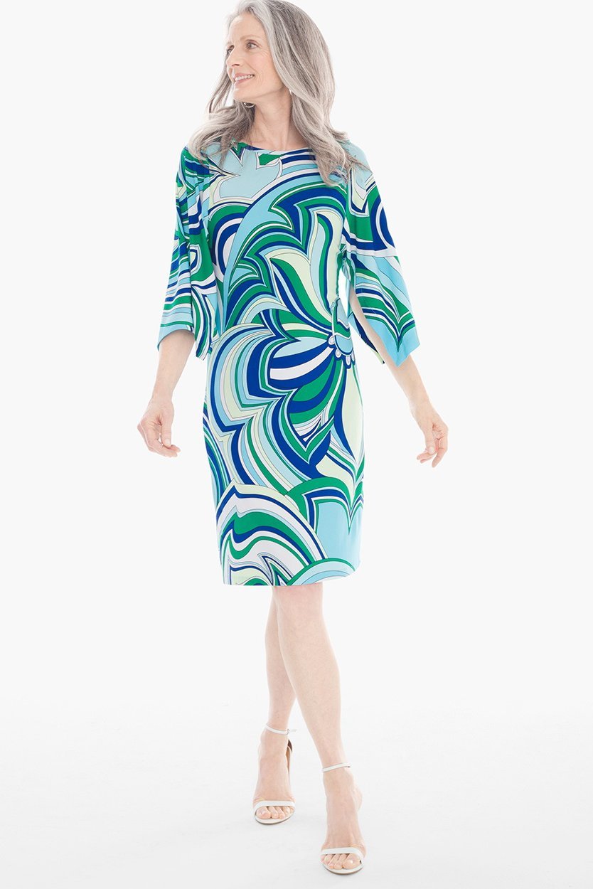 THE LOOK: GEOMETRIC FLORAL PRINT