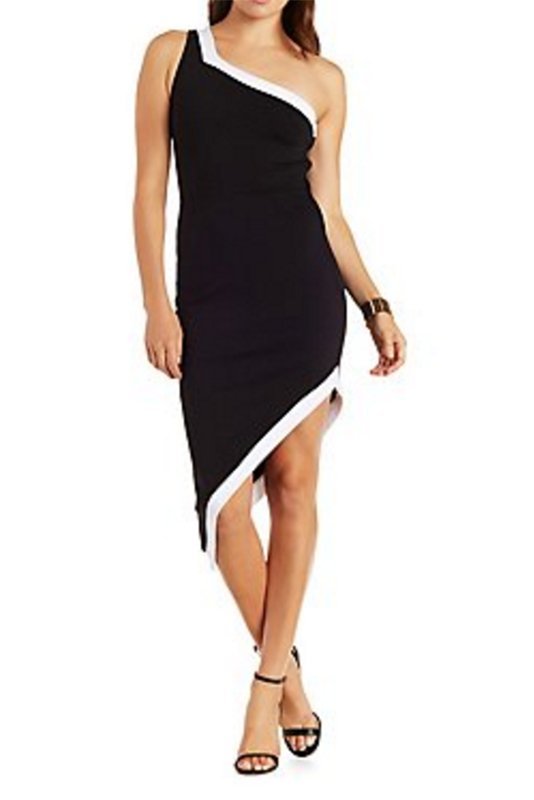 ONE-SHOULDER DRESS FOR LESS
