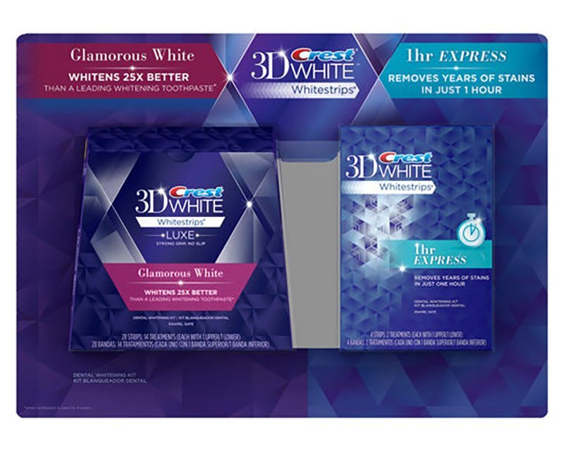 $10 OFF CREST 3D WHITESTRIPS AND 1HR. EXPRESS WHITESTRIPS FROM COSTCO