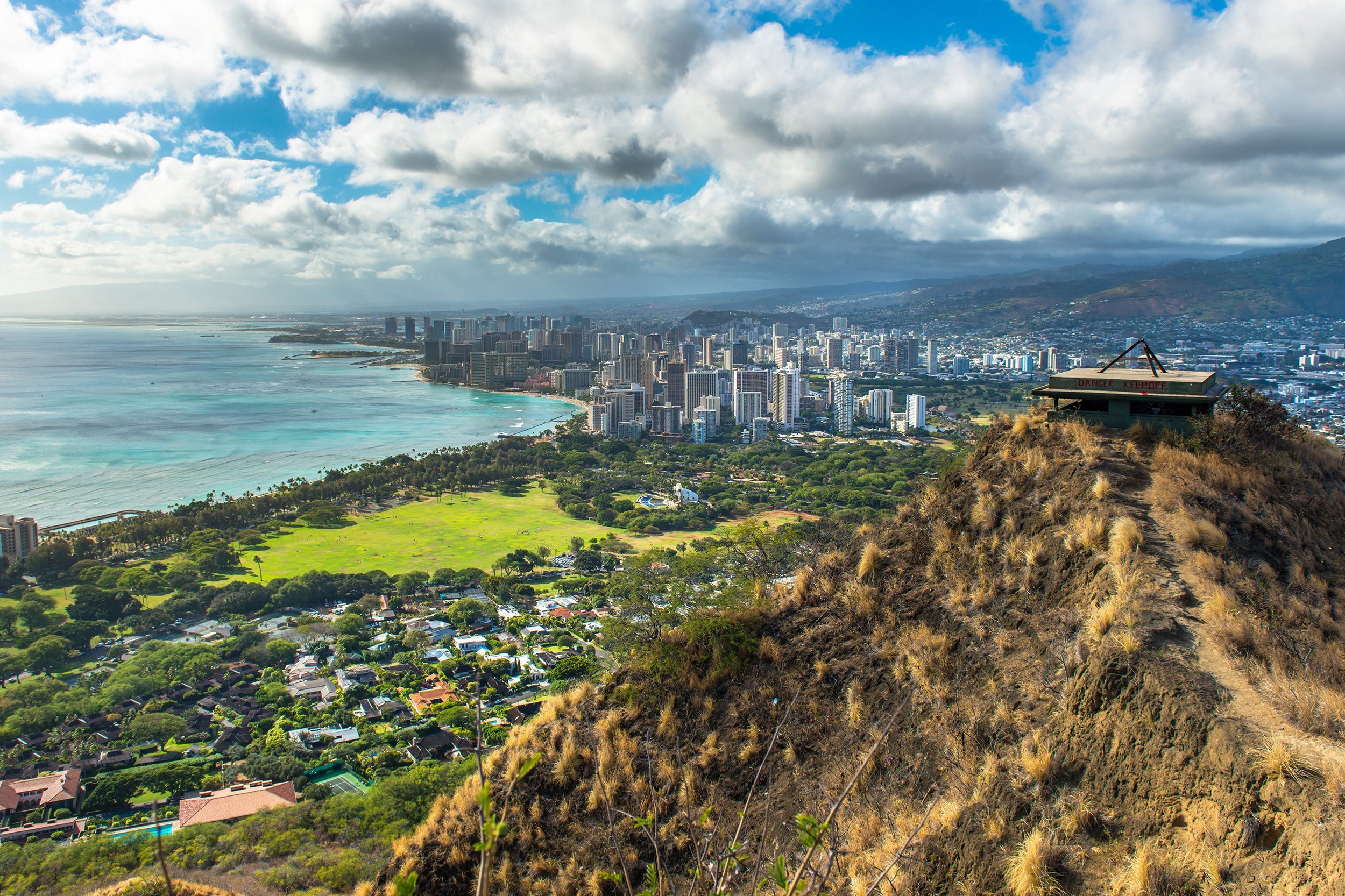 view of Honolulu downtown
